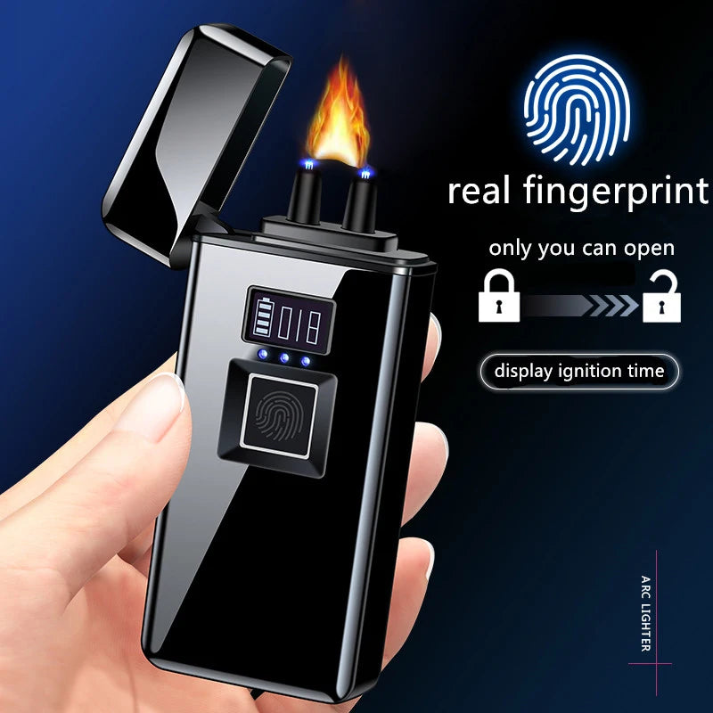 Fingerprint Arc Plasma Lighter 4-in-1
