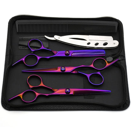 Professional JP Stainless Hairdressing Scissors Set