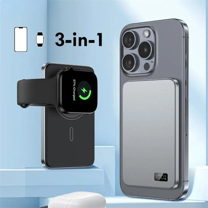 10,000mAh Magnetic Wireless Power Bank