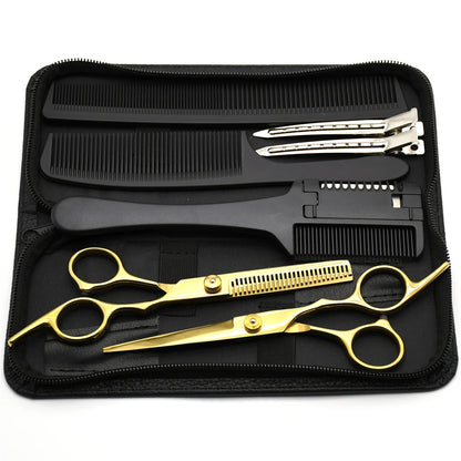 Professional JP Stainless Hairdressing Scissors Set