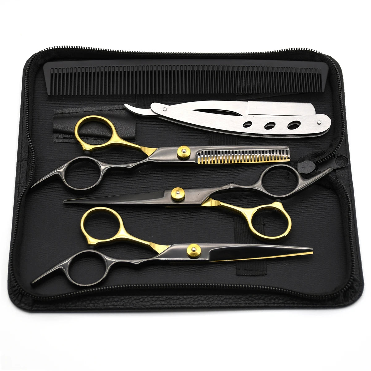 Professional JP Stainless Hairdressing Scissors Set