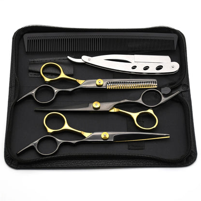 Professional JP Stainless Hairdressing Scissors Set