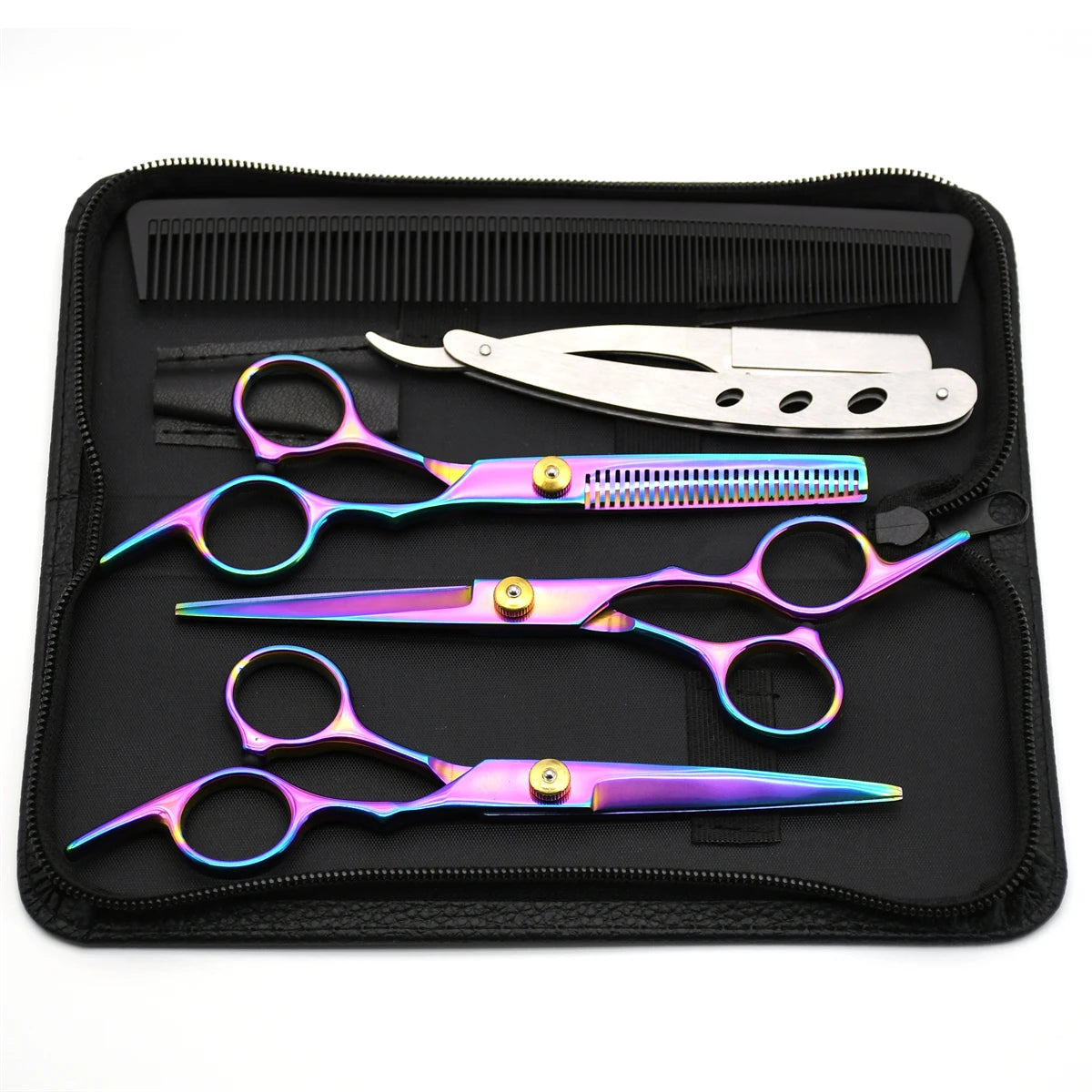 Professional JP Stainless Hairdressing Scissors Set