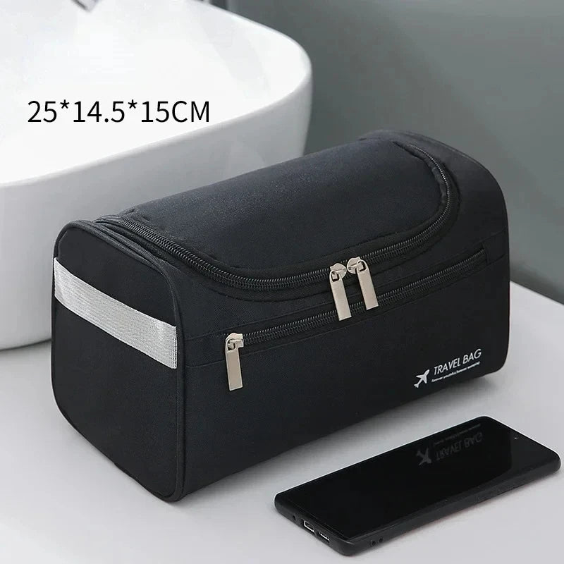 Leather Travel Toiletry Bag for Men