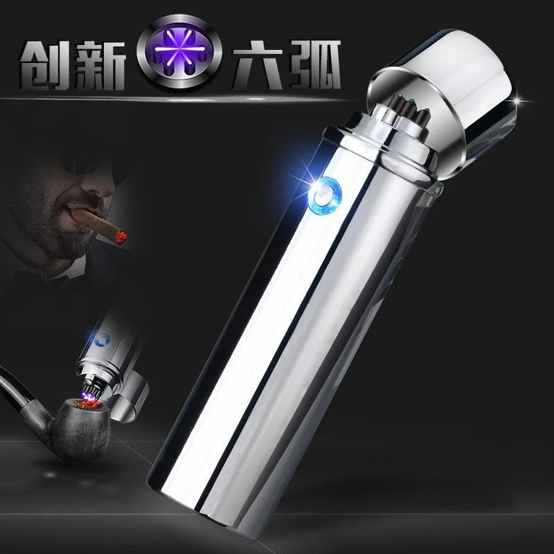 Super Six-Arc USB Rechargeable Lighter