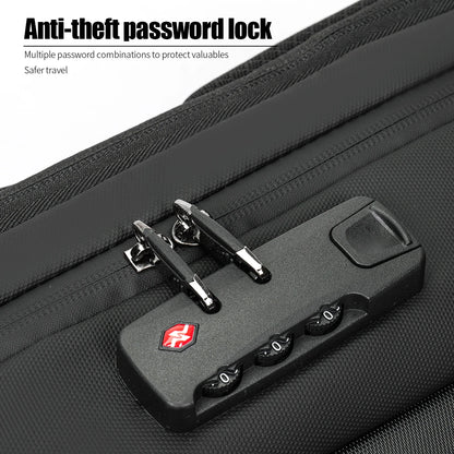 Men’s Expandable Hard-Shell Laptop & Travel Backpack