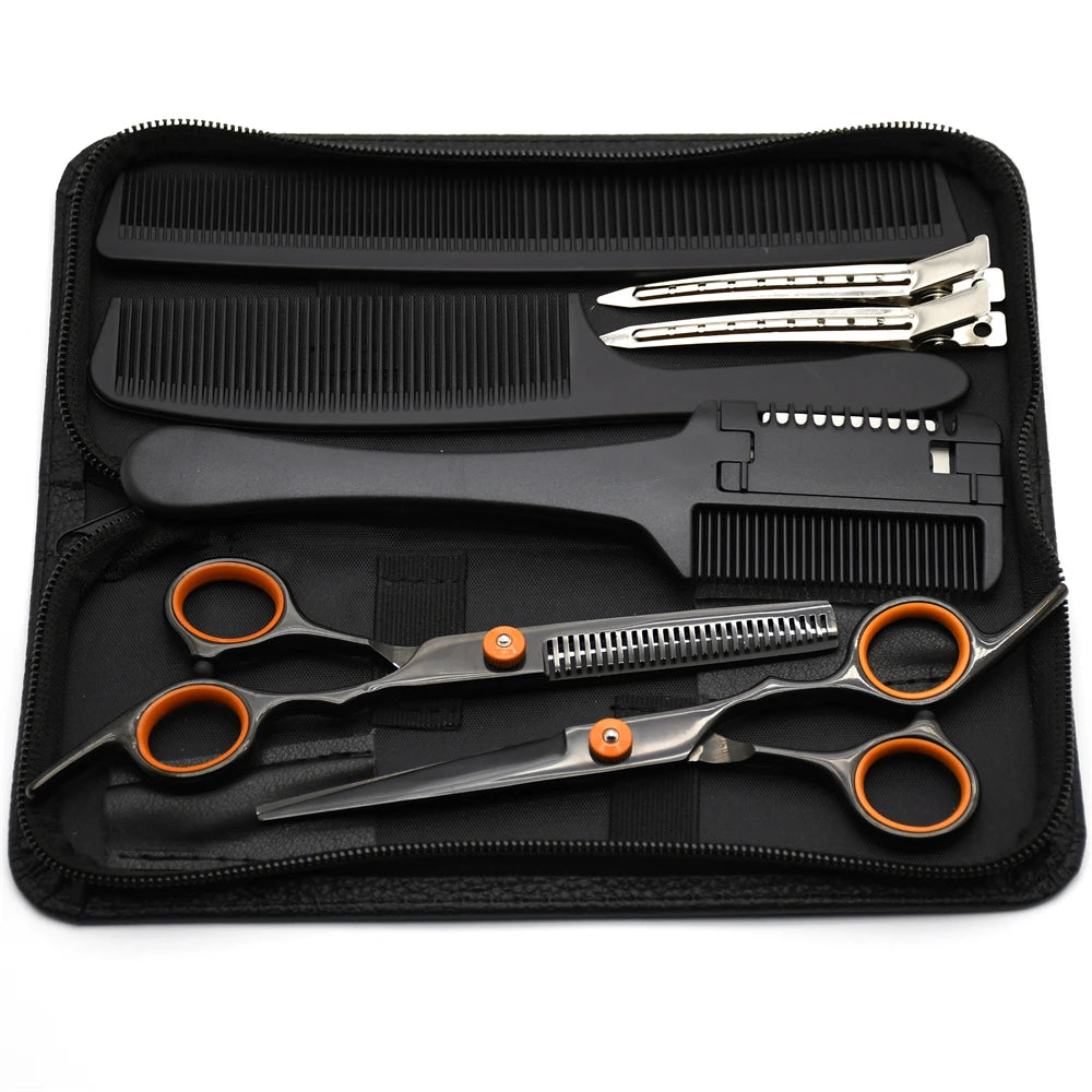 Professional JP Stainless Hairdressing Scissors Set