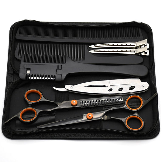 Professional JP Stainless Hairdressing Scissors Set