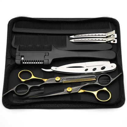 Professional JP Stainless Hairdressing Scissors Set